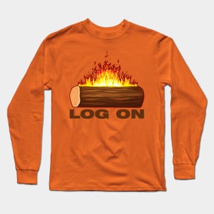 LOG ON Long Sleeve T-Shirt